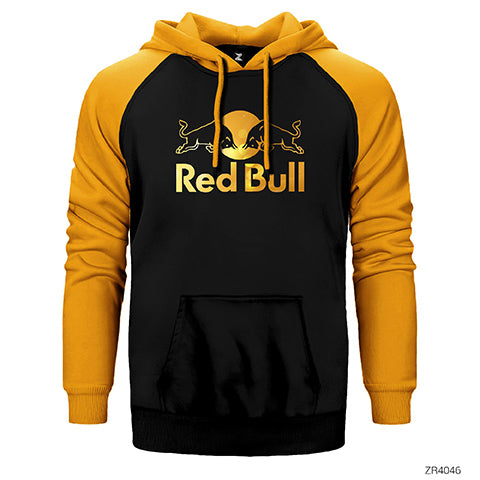 Redbull Gold Çift Renk Reglan Kol Sweatshirt / Hoodie