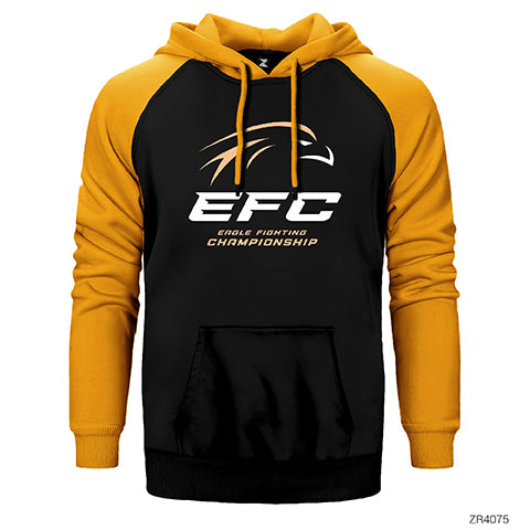 EFC Eagle Championship Çift Renk Reglan Kol Sweatshirt / Hoodie