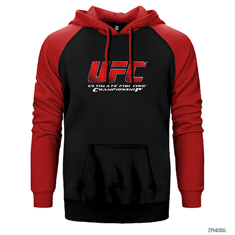 UFC Ultimate Fighting Championship Çift Renk Reglan Kol Sweatshirt / Hoodie