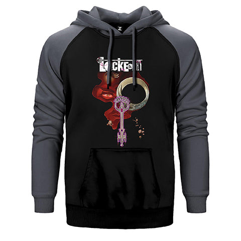 Locke Key This Key Anywhere Season 3 Çift Renk Reglan Kol Sweatshirt / Hoodie