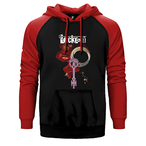 Locke Key This Key Anywhere Season 3 Çift Renk Reglan Kol Sweatshirt / Hoodie