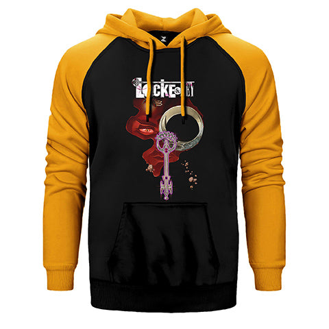 Locke Key This Key Anywhere Season 3 Çift Renk Reglan Kol Sweatshirt / Hoodie