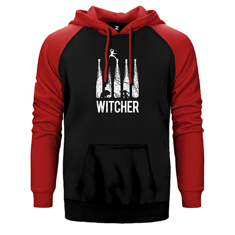 The Witcher 2 Light Çift Renk Reglan Kol Sweatshirt / Hoodie