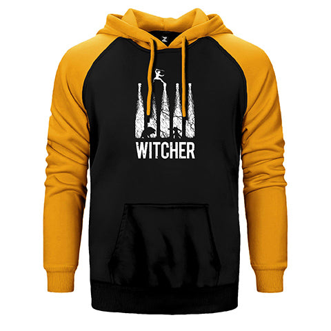 The Witcher 2 Light Çift Renk Reglan Kol Sweatshirt / Hoodie