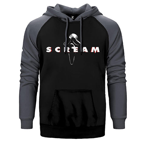 Scream 5 Çift Renk Reglan Kol Sweatshirt / Hoodie