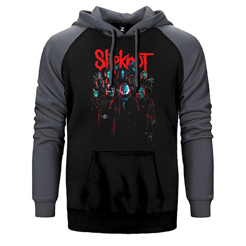 Slipknot We Are Not Your Kind Çift Renk Reglan Kol Sweatshirt / Hoodie