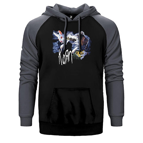 Korn See You on The Other Side Çift Renk Reglan Kol Sweatshirt / Hoodie