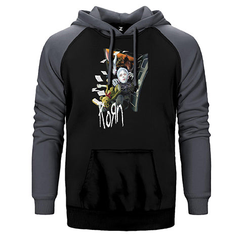 Korn See You on The Other Side 2 Çift Renk Reglan Kol Sweatshirt / Hoodie