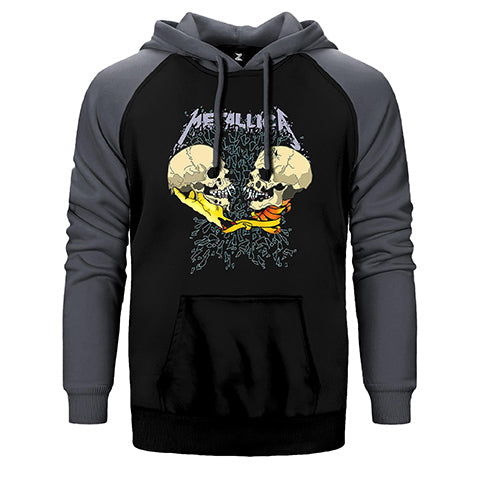 Metallica Sad But True Çift Renk Reglan Kol Sweatshirt / Hoodie