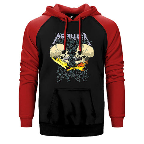 Metallica Sad But True Çift Renk Reglan Kol Sweatshirt / Hoodie