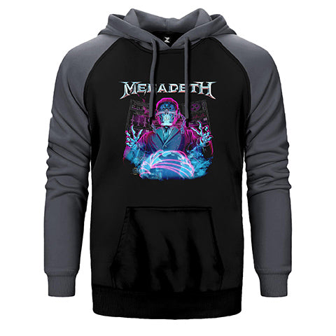 Megadeth Ruler Of The World Çift Renk Reglan Kol Sweatshirt / Hoodie