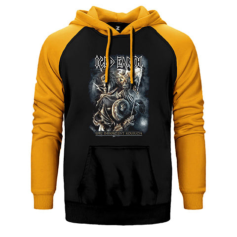 Iced Earth Çift Renk Reglan Kol Sweatshirt / Hoodie