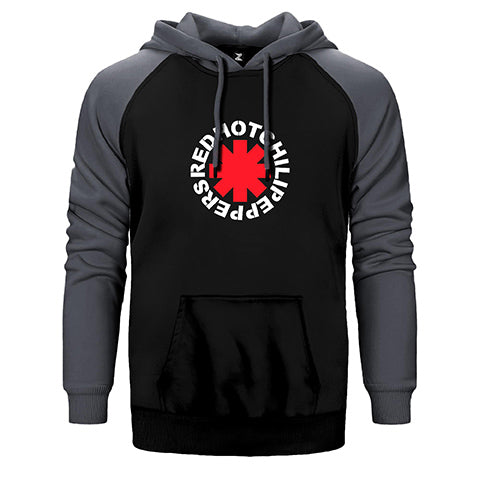 Symbol Red Hot Chili Peppers Çift Renk Reglan Kol Sweatshirt / Hoodie