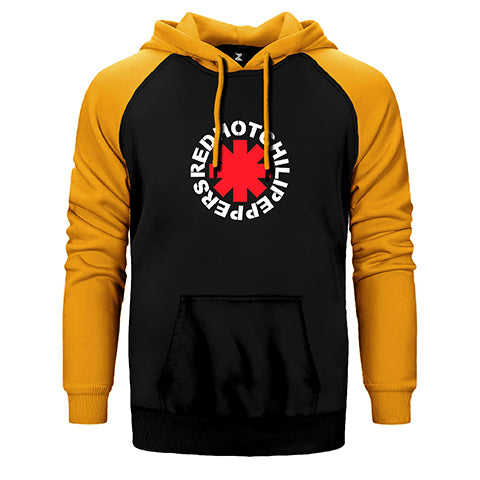 Symbol Red Hot Chili Peppers Çift Renk Reglan Kol Sweatshirt / Hoodie