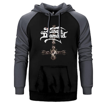 King Daimond Çift Renk Reglan Kol Sweatshirt / Hoodie