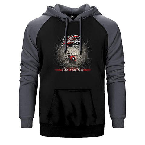 King Diamond Spider Çift Renk Reglan Kol Sweatshirt / Hoodie