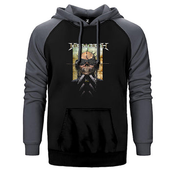 Megadeth Vic 3 Çift Renk Reglan Kol Sweatshirt / Hoodie