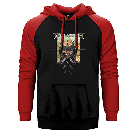 Megadeth Vic 3 Çift Renk Reglan Kol Sweatshirt / Hoodie