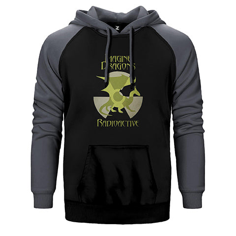 Imagine Dragons Radioactive Çift Renk Reglan Kol Sweatshirt / Hoodie