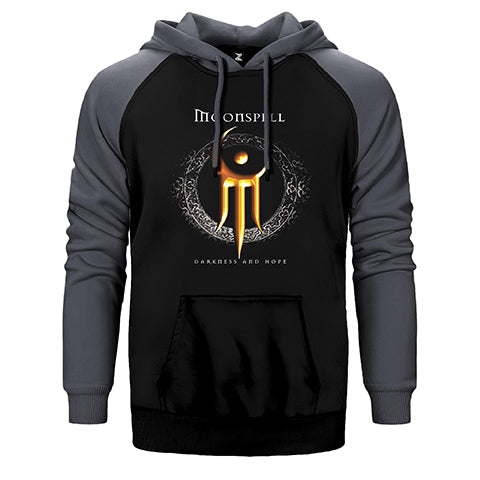 Moonspell Darkness and Hope Çift Renk Reglan Kol Sweatshirt / Hoodie