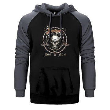 Venom Çift Renk Reglan Kol Sweatshirt / Hoodie