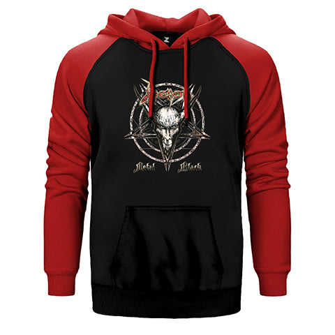 Venom Çift Renk Reglan Kol Sweatshirt / Hoodie
