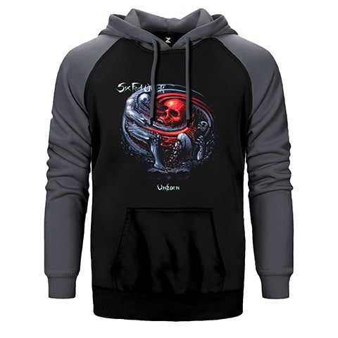 Six Feet Under Unborn Çift Renk Reglan Kol Sweatshirt / Hoodie