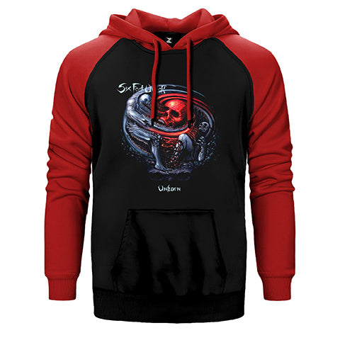 Six Feet Under Unborn Çift Renk Reglan Kol Sweatshirt / Hoodie
