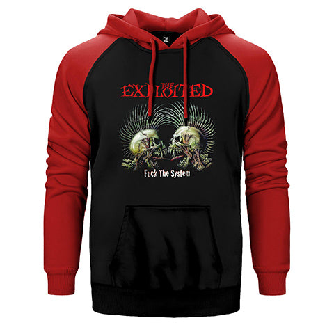 The Exploited Çift Renk Reglan Kol Sweatshirt / Hoodie