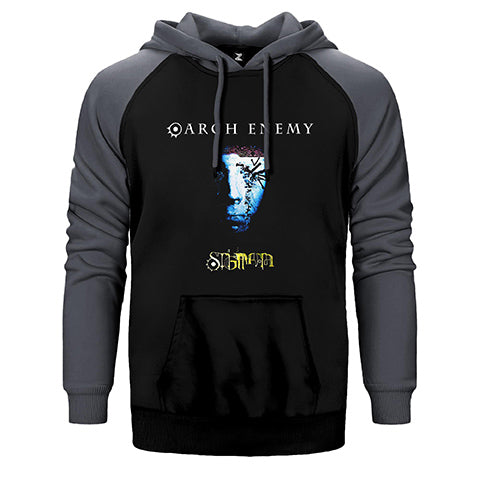 Arch Enemy Stigmata Çift Renk Reglan Kol Sweatshirt / Hoodie