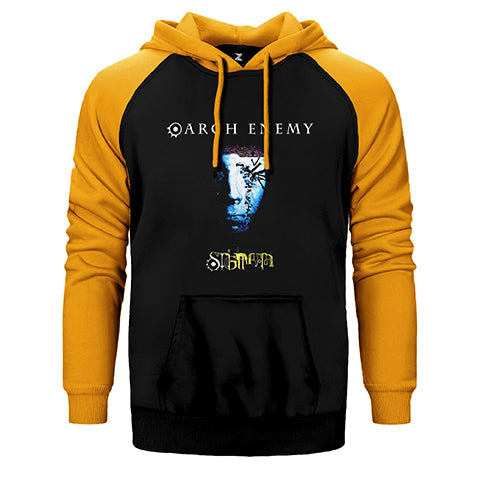 Arch Enemy Stigmata Çift Renk Reglan Kol Sweatshirt / Hoodie