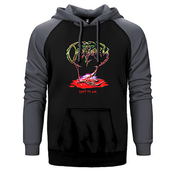 Obituary Life To Die Çift Renk Reglan Kol Sweatshirt / Hoodie