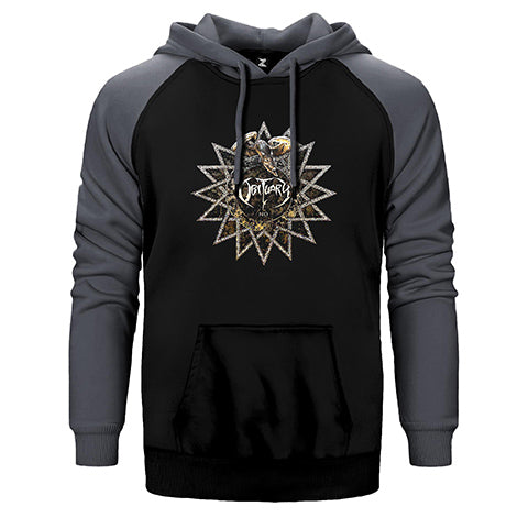 Obituary No Çift Renk Reglan Kol Sweatshirt / Hoodie