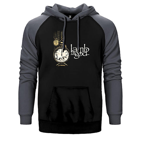 Lamb Of God Live İn Richmond Çift Renk Reglan Kol Sweatshirt / Hoodie