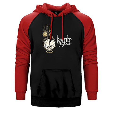 Lamb Of God Live İn Richmond Çift Renk Reglan Kol Sweatshirt / Hoodie