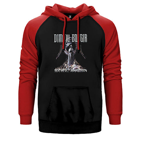 Dimmu Borgir Death Cult Armageddon Çift Renk Reglan Kol Sweatshirt / Hoodie