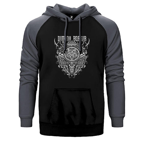 Dimmu Borgir Reglan Kol Renkli Kapşonlu