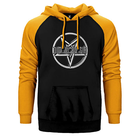 Dimmu Borgir Pentagram Çift Renk Reglan Kol Sweatshirt / Hoodie