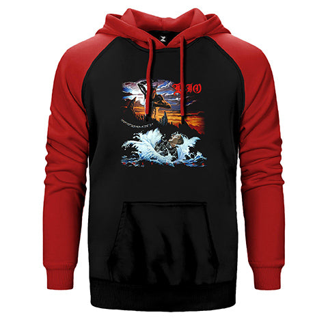Dio Holy Diver Freedom Çift Renk Reglan Kol Sweatshirt / Hoodie