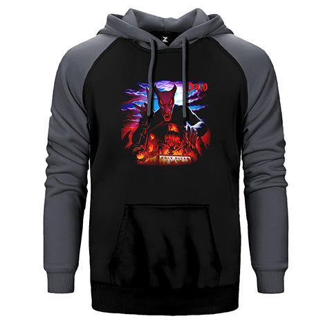 Dio Holy Diver Live Çift Renk Reglan Kol Sweatshirt / Hoodie