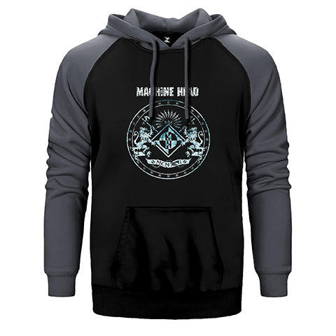 Machine Head MCMXCII Çift Renk Reglan Kol Sweatshirt / Hoodie