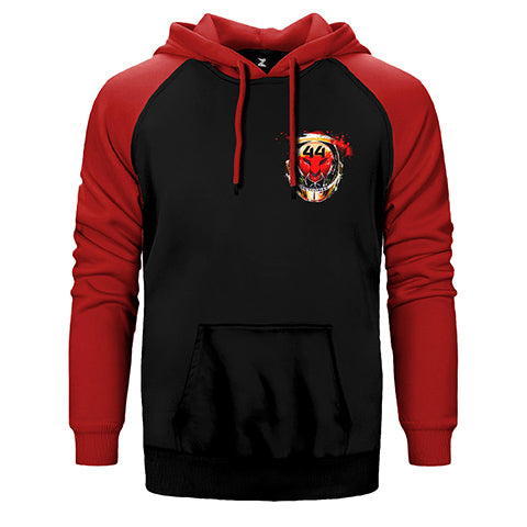 F1 Petronas 44 Çift Renk Reglan Kol Sweatshirt / Hoodie