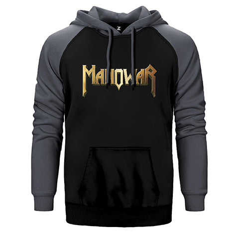 Manowar Gold Çift Renk Reglan Kol Sweatshirt / Hoodie