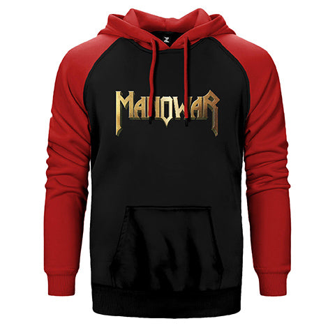 Manowar Gold Çift Renk Reglan Kol Sweatshirt / Hoodie