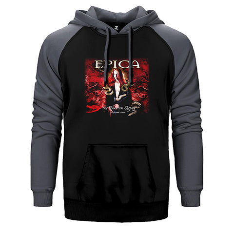 Epica The Phantom Agony Çift Renk Reglan Kol Sweatshirt / Hoodie
