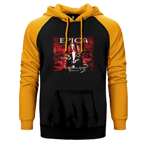 Epica The Phantom Agony Çift Renk Reglan Kol Sweatshirt / Hoodie