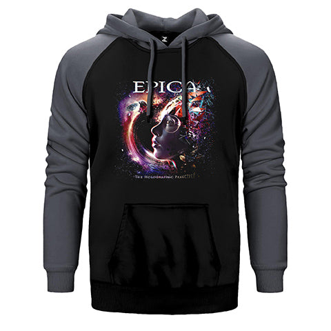 Epica The Holographic Principle Çift Renk Reglan Kol Sweatshirt / Hoodie