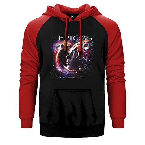 Epica The Holographic Principle Çift Renk Reglan Kol Sweatshirt / Hoodie