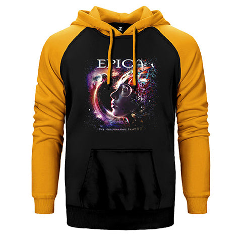 Epica The Holographic Principle Çift Renk Reglan Kol Sweatshirt / Hoodie