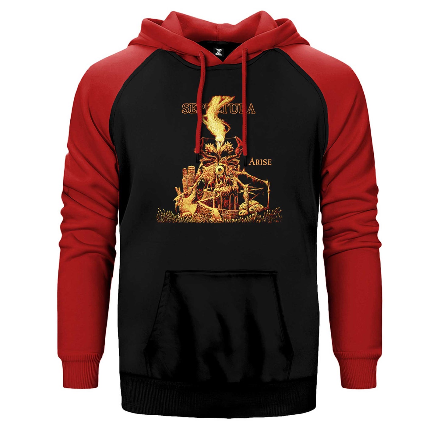 Sepultura Arise Çift Renk Reglan Kol Sweatshirt / Hoodie